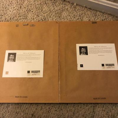 Three Home Decor Pictures (Fabrice de Villeneuve & K. White)  -Lot 404