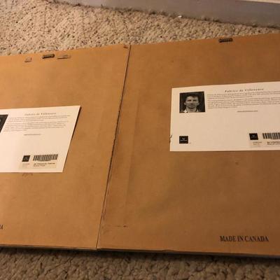 Three Home Decor Pictures (Fabrice de Villeneuve & K. White)  -Lot 404