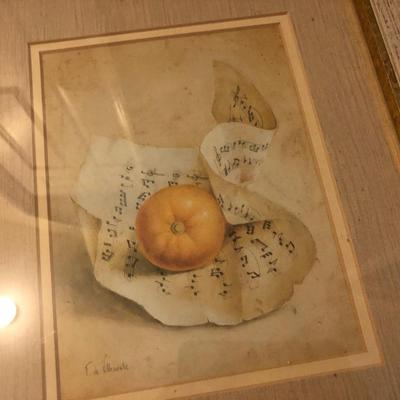 Three Home Decor Pictures (Fabrice de Villeneuve & K. White)  -Lot 404