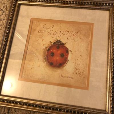 Three Home Decor Pictures (Fabrice de Villeneuve & K. White)  -Lot 404