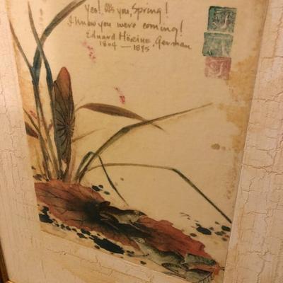 Picture - Eduard Morike; Spring - Lot 405