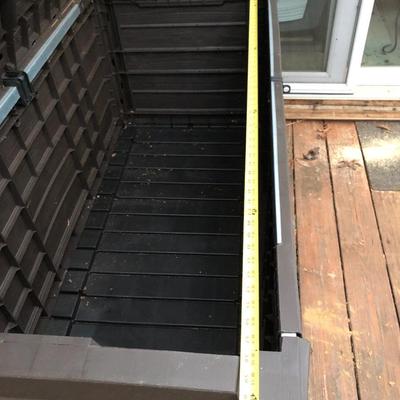 Keter Resin Outdoor Deck Box 165 Gallon -Lot 409