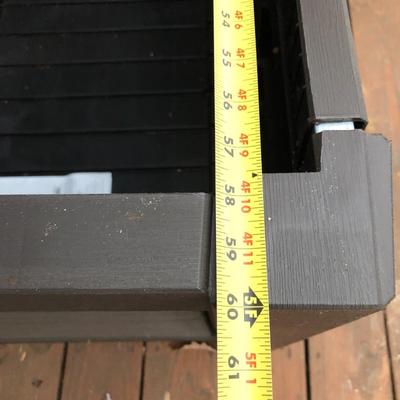 Keter Resin Outdoor Deck Box 165 Gallon -Lot 409