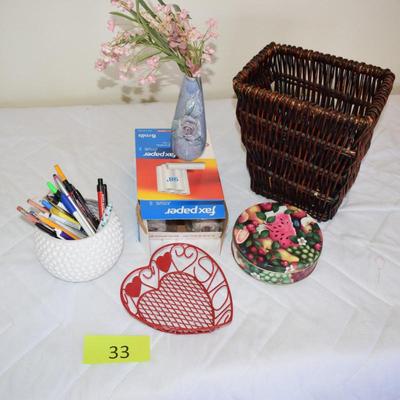 Lot of office supplies