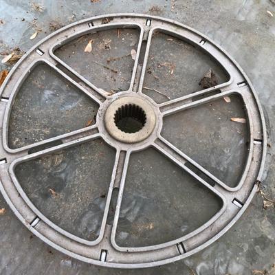 Round Patio Table & 4 Stackable Chairs -Lot 410