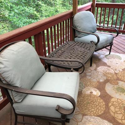Hampton Bay 3-Piece Patio Set -Lot 413