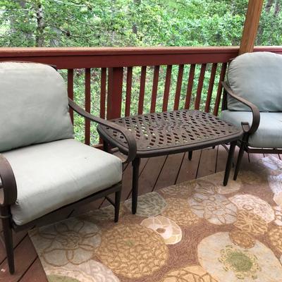 Hampton Bay 3-Piece Patio Set -Lot 413