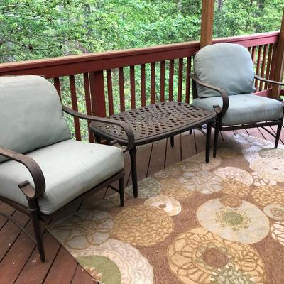 Hampton Bay 3-Piece Patio Set -Lot 413