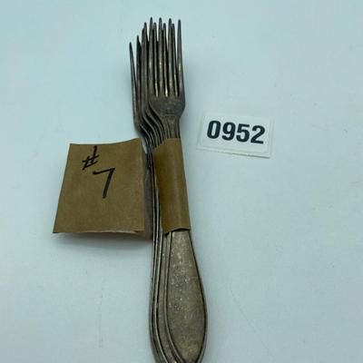 5 dinner forks GENSE ALP