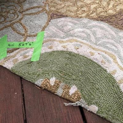 Indoor/Outdoor Liora Manne Carpet 5â€™ x 7â€™ 6â€ -Lot 414