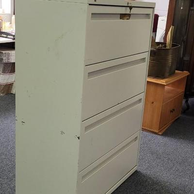 4 Drawer Filling Cabinet with Key