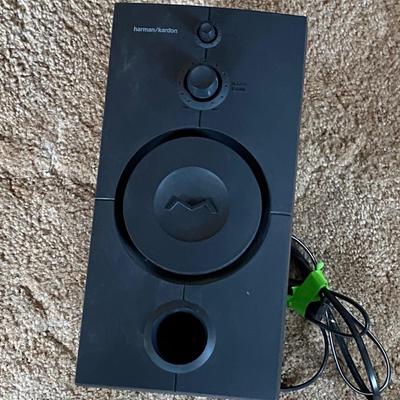 LCD TV/DVD combo and Harman Kardon item