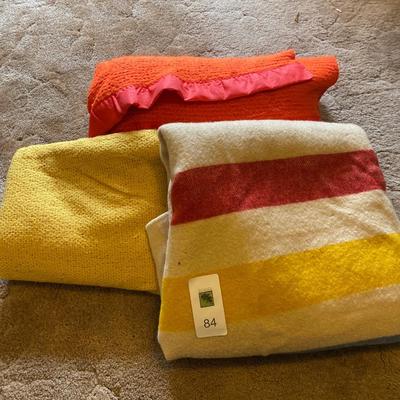 Vintage blankets