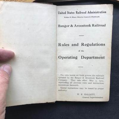 RAILROAD EPHEMERA