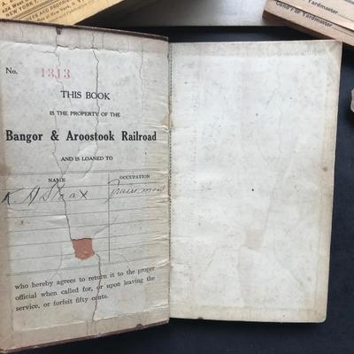 RAILROAD EPHEMERA