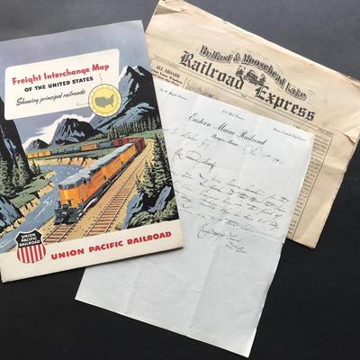 RAILROAD EPHEMERA