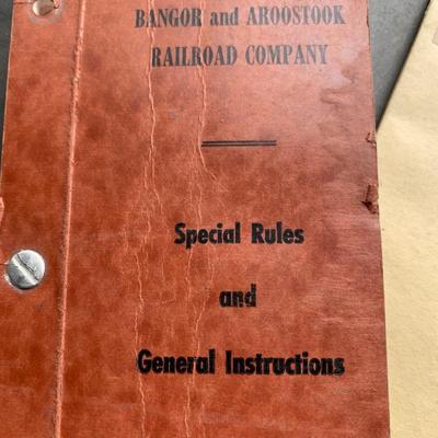 RAILROAD EPHEMERA