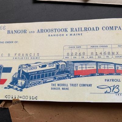 RAILROAD EPHEMERA