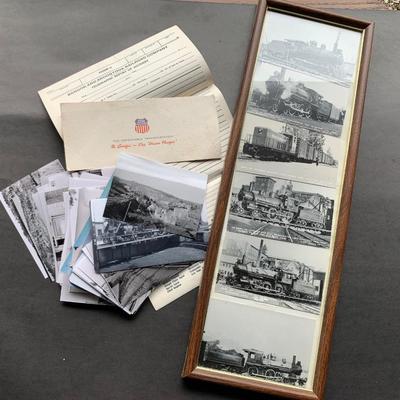 RAILROAD ART LOT