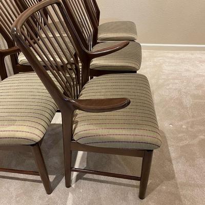 6 MID CENTURY CHAIRS