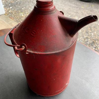 ANTIQUE FUEL CAN