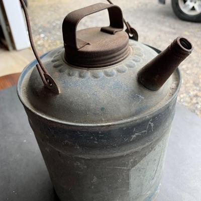 ANTIQUE FUEL CAN