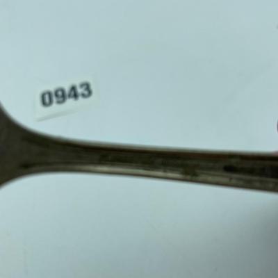 1 dinner fork-florentine silver plate