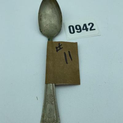1 tea spoon Rogers nickel silver