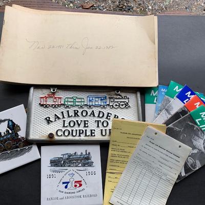 RAILROAD EPHEMERA