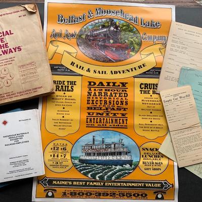 RAILROAD EPHEMERA