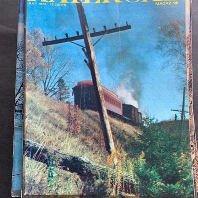 VINTAGE RAILROAD MAGAZINES