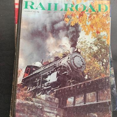 VINTAGE RAILROAD MAGAZINES