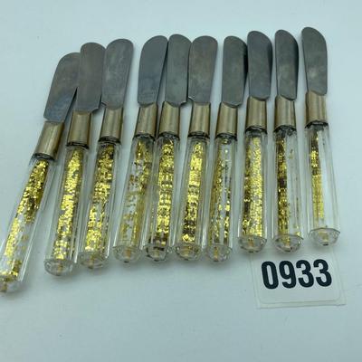 Gold handled spreaders