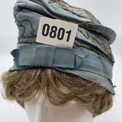 Blue hat