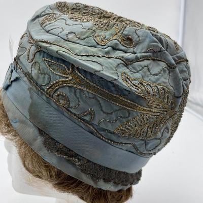 Blue hat
