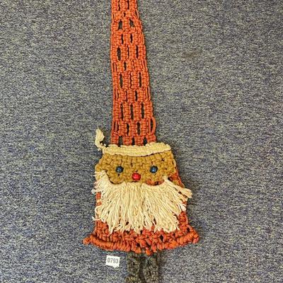 Macrame Santa