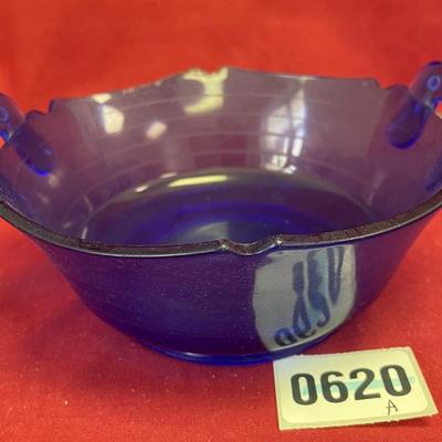 Cobalt blue bowl