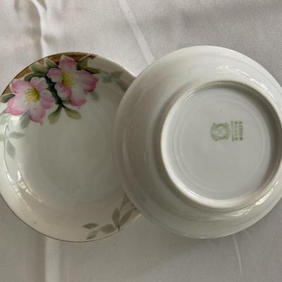 Set of 5 Vintage Noritake Azalea Pattern Berry Salad Bowls