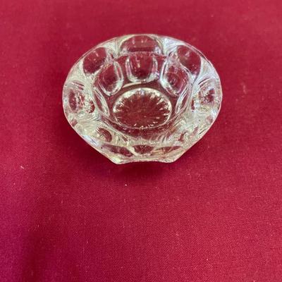 6 salt dips/thumbprint pattern