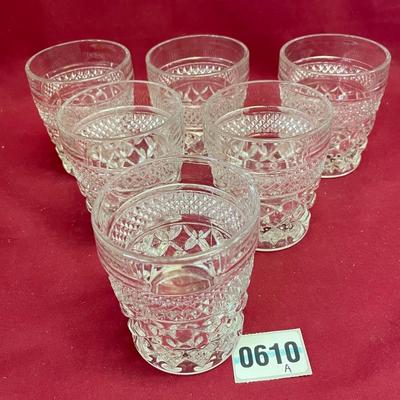 Wexford tumbler glass/set of 6