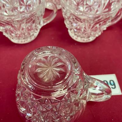 Set of 7 punch cups