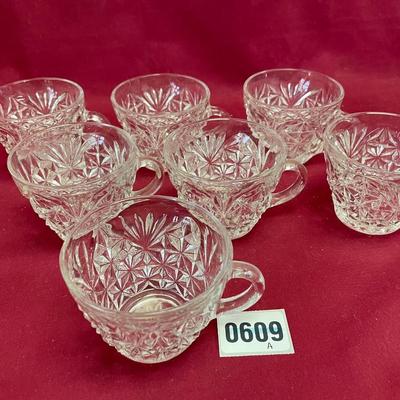 Set of 7 punch cups