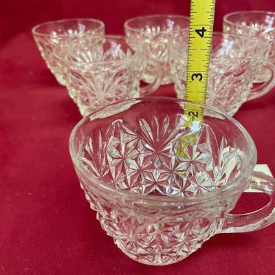 Set of 7 punch cups