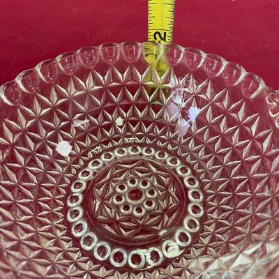 Handled serving bowl/depression era/diamond pt