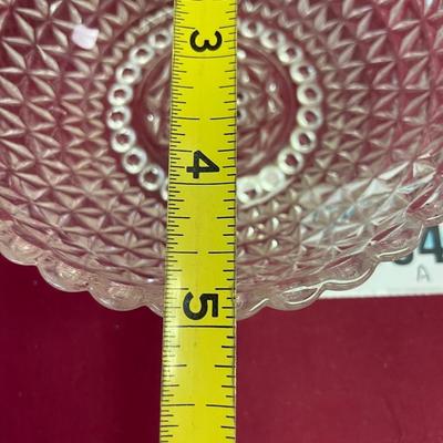 Handled serving bowl/depression era/diamond pt