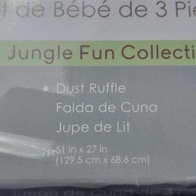 New in Package 3 piece Crib set Bedtime originals Jungle fun collection