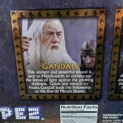 Lord Of the Rings Collector's Series PEZ dispenser set