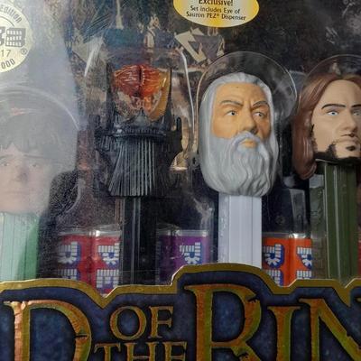 Lord Of the Rings Collector's Series PEZ dispenser set