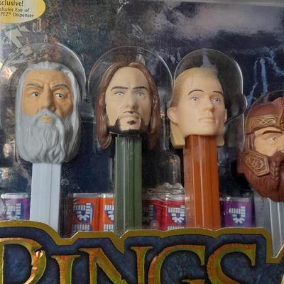 Lord Of the Rings Collector's Series PEZ dispenser set