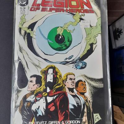 1988 and 1989 Legion Of Super Heros Comic Books